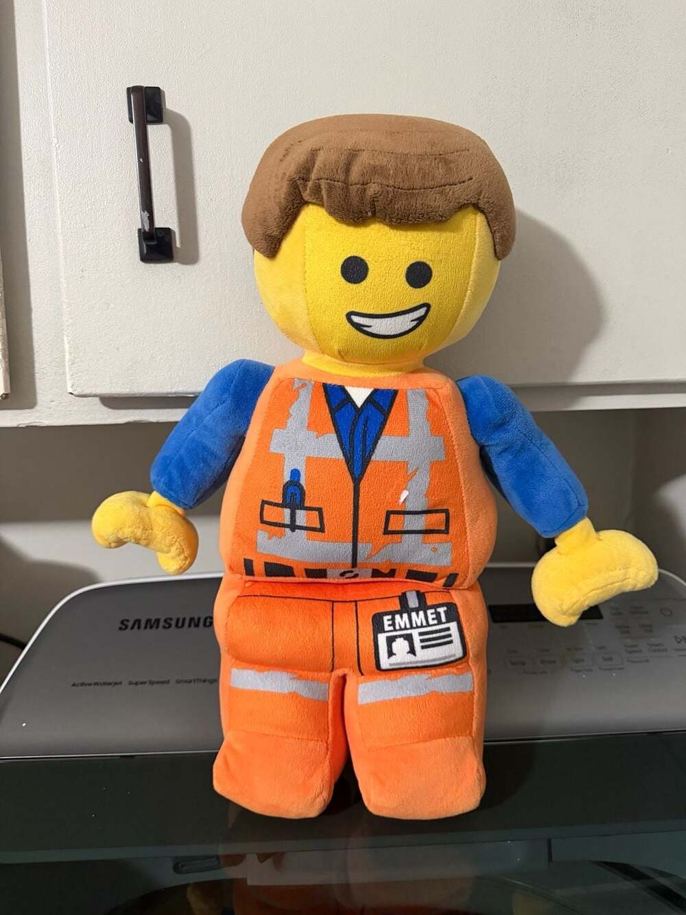 The LEGO Movie 2 Emmet Brickowski Plush 16.5" Stuffed Animal